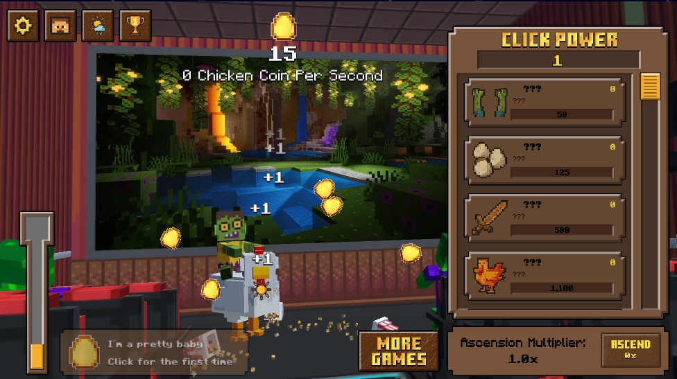 Chicken Jockey Clicker Screenshot 3